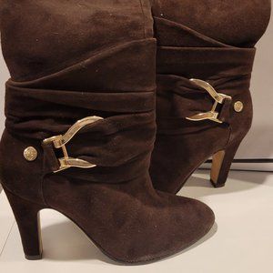 Antonio Melanie Jullia tall brown suede boots